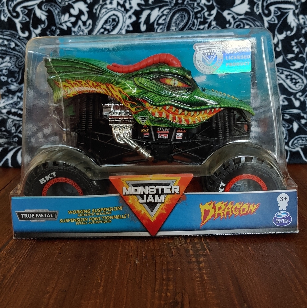 NEW 🐉Monster Jam Toy🐉 Dragon